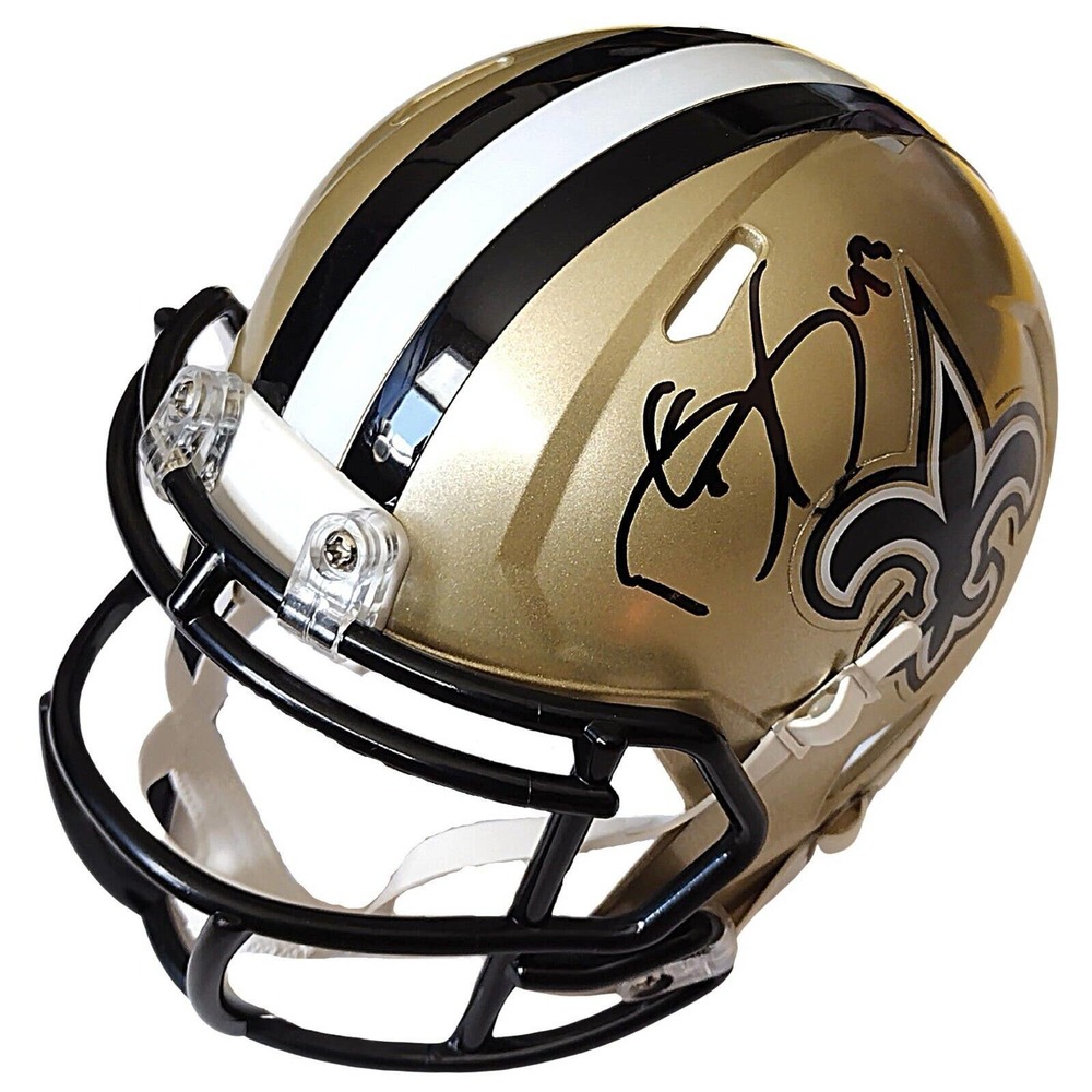 Darren Sproles Autographed New Orleans Saints Mini Helmet Beckett Authentic COA